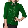 Dancing Days - Snow Bird Blouse - Groen Product image